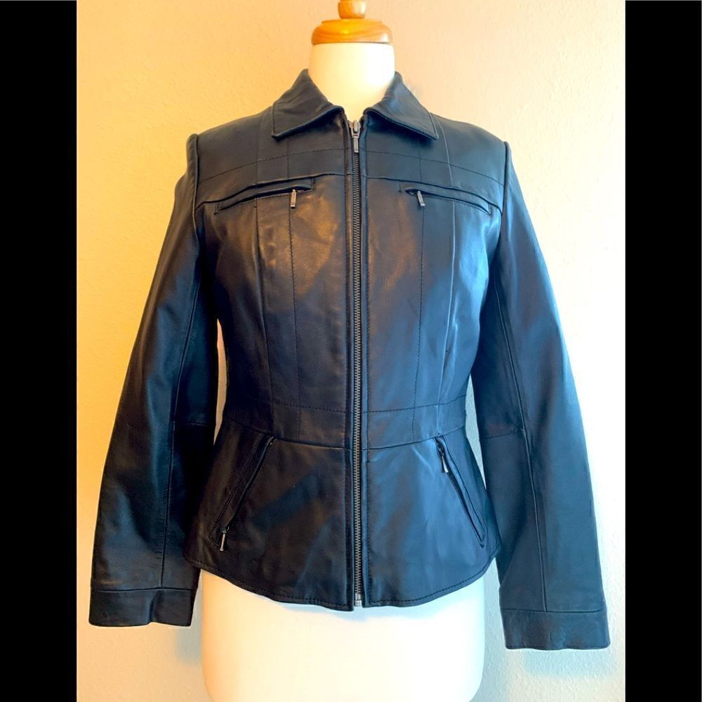100% leather jacket